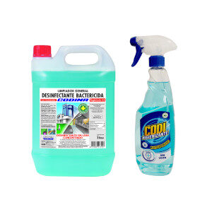 limpiador desinfectante de superficies